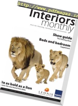 Interiors Monthly – September 2016