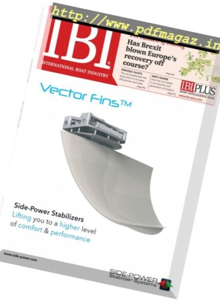 International Boat Industry – August-September 2016 Cover