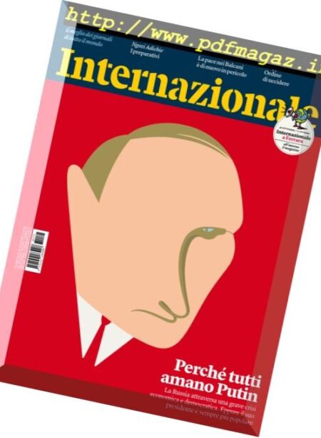 Internazionale – 16 Settembre 2016 Cover