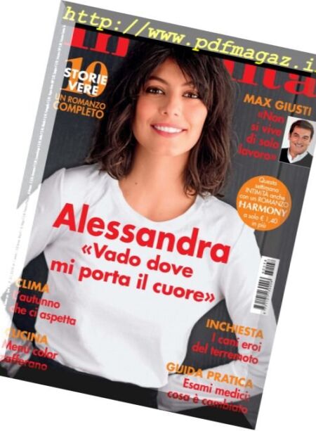 Intimita – 28 Settembre 2016 Cover