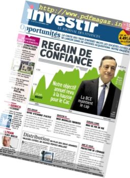 Investir – 10 Septembre 2016
