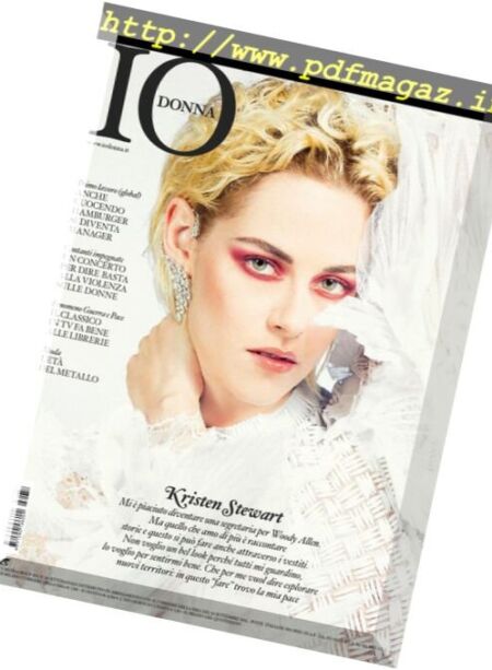 Io Donna del Corriere della Sera – 10 Settembre 2016 Cover