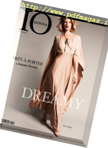 Io Donna del Corriere della Sera – 17 Settembre 2016 Cover