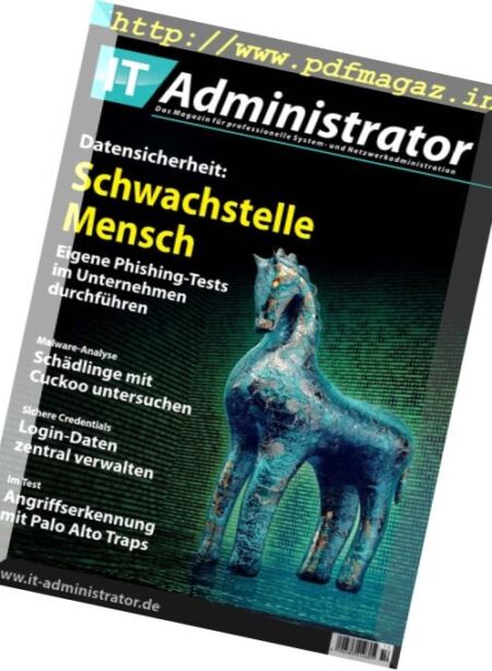 IT-Administrator – Oktober 2016 Cover