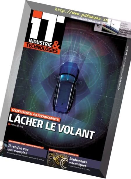 IT. Industrie&Technologies – Septembre 2016 Cover