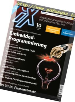 iX Magazin – Oktober 2016