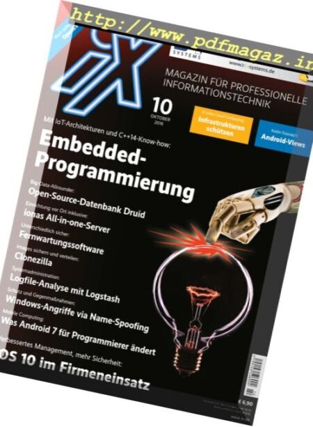 iX Magazin – Oktober 2016 Cover