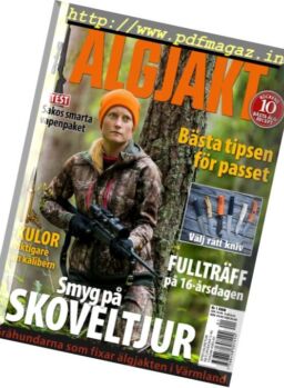 Jaktmarker & Fiskevatten Algjakt – Nr.1, September 2016
