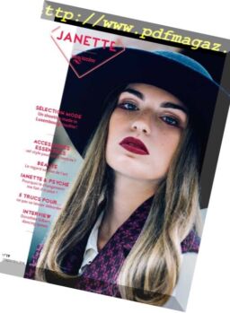 Janette Magazine – Septembre 2016