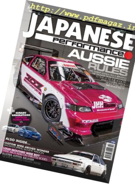 Japanese Performance – October 2016 Cover