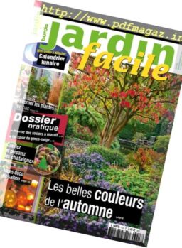 Jardin Facile – Octobre 2016