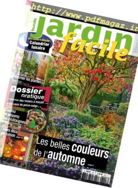 Jardin Facile – Octobre 2016 Cover