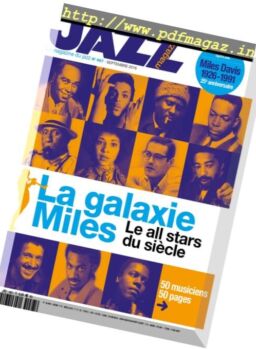 Jazz Magazine – Septembre 2016