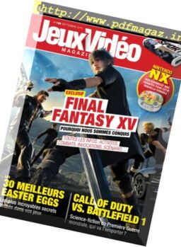 Jeux Video Magazine – Septembre 2016