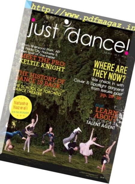 Just Dance! – Fall 2016 Cover
