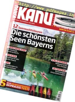 Kanu Magazin – September-Oktober 2016