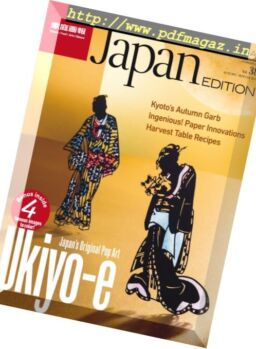 Kateigaho International Japan Edition – Autumn-Winter 2016