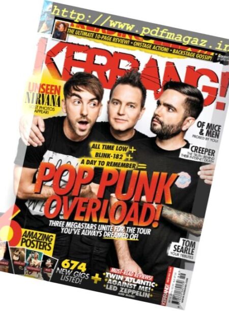 Kerrang! – 10 September 2016 Cover