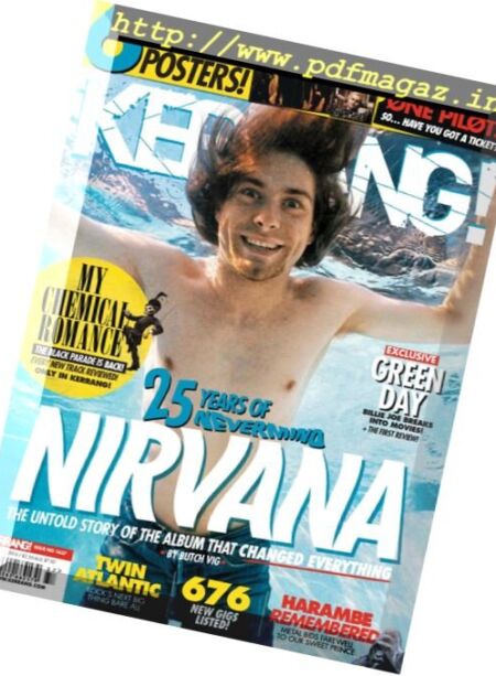 Kerrang! – 17 September 2016 Cover