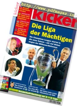 Kicker – 12 September 2016