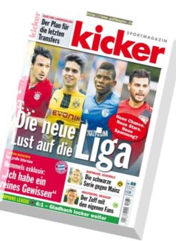 kicker – 25 August 2016