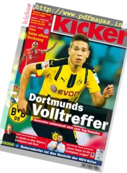 Kicker – 26 September 2016
