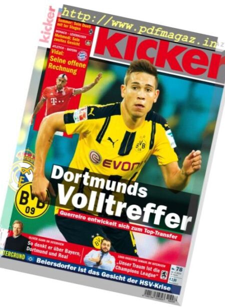Kicker – 26 September 2016 Cover