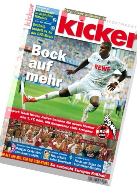Kicker – 5 September 2016 Cover