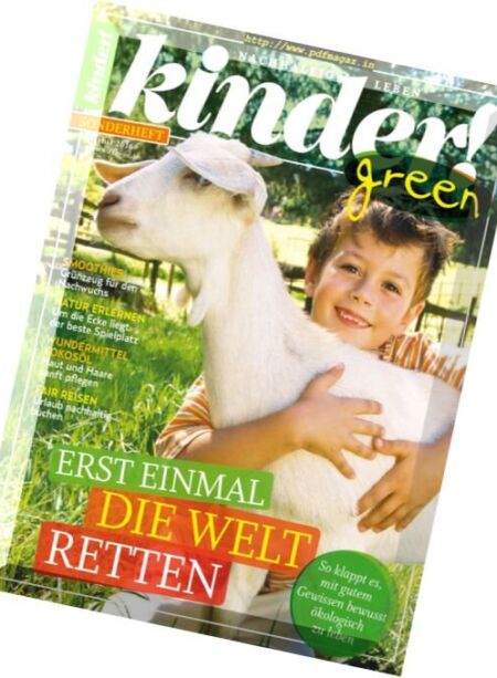 Kinder Green – Herbst 2016 Cover