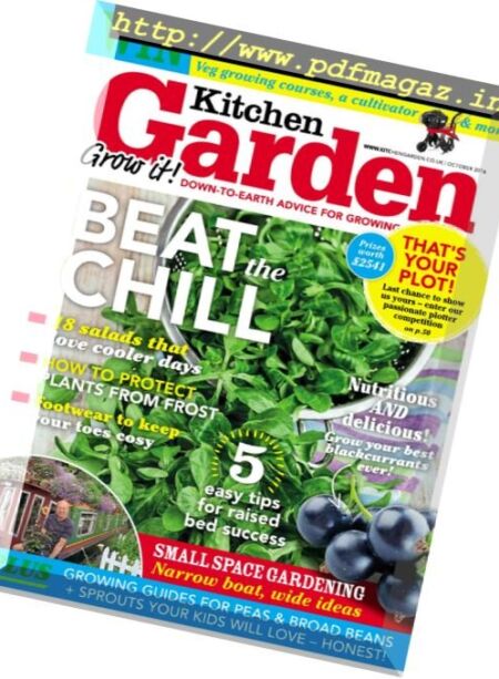 Kitchen Garden – October 2016 Cover