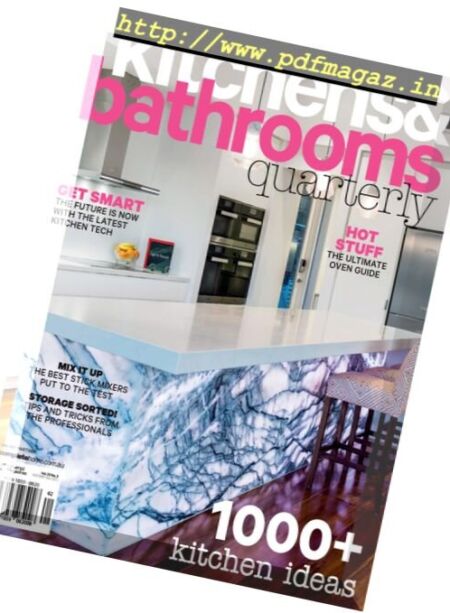 Kitchens & Bathrooms Quarterly – Vol.23 N.3 2016 Cover