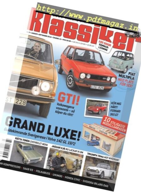 Klassiker – Augusti-September 2016 Cover