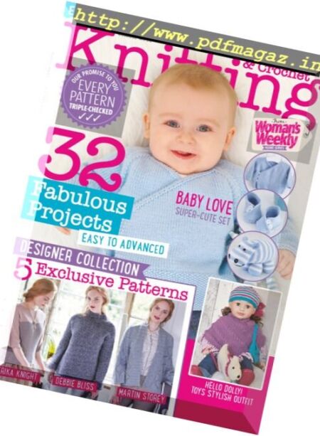 Knitting & Crochet from Woman’s Weekly – October 2016 Cover