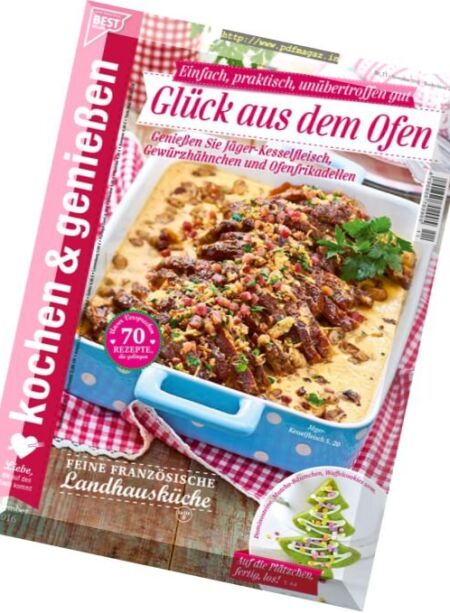 kochen & geniessen – November 2016 Cover