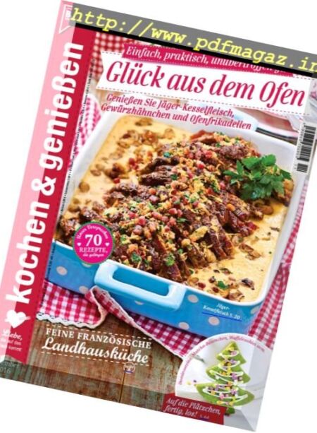 Kochen & Geniessen – November 2016 Cover