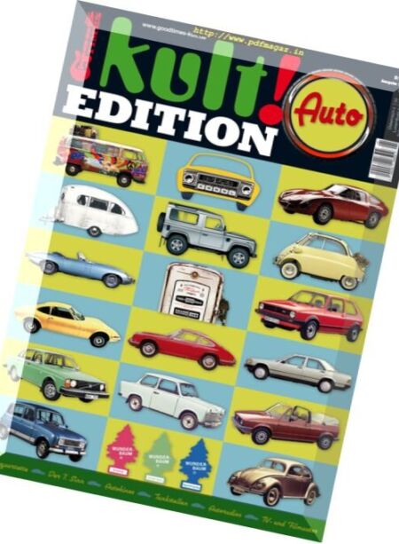 kult! Edition Auto – Nr.1, 2016 Cover