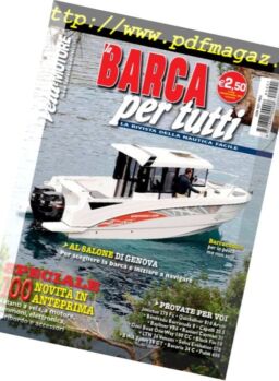 La Barca per Tutti – Settembre-Ottobre 2016
