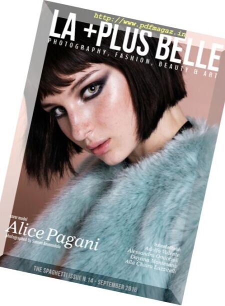 La +Plus Belle Magazine – September 2016 Cover