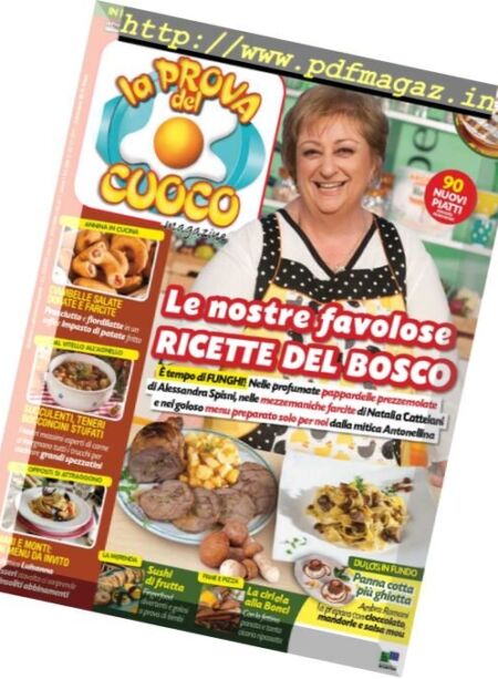 La Prova del Cuoco – Speciale Settembre 2016 Cover
