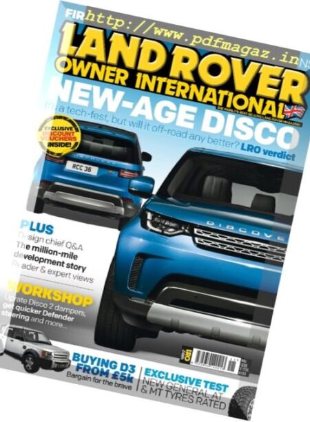 Land Rover Owner – November 2016 Cover