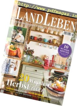 LandLeben – September-Oktober 2016