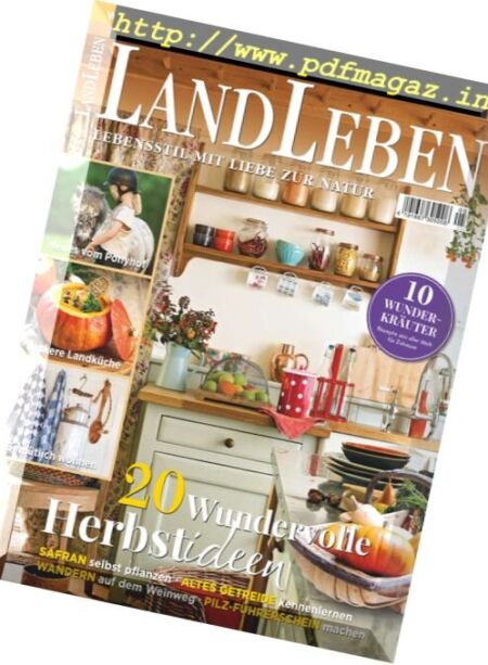 LandLeben – September-Oktober 2016 Cover