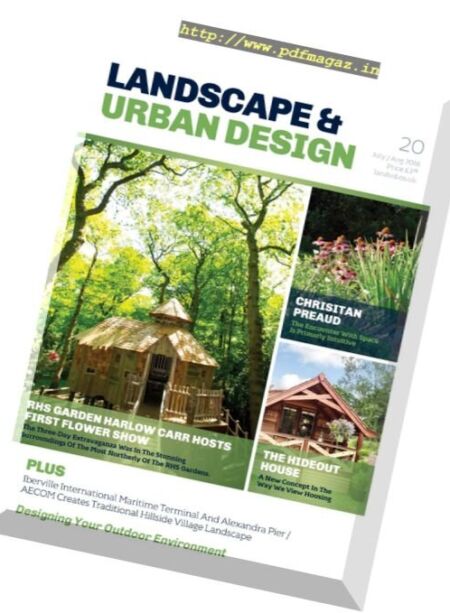 Landscape & Urban Design – Issue 20, July-August 2016 Cover