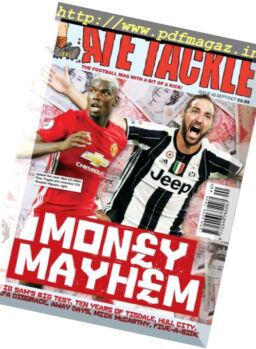 Late Tackle Football – September-October 2016