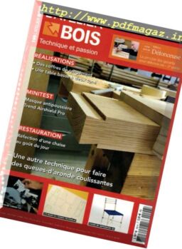 L’Atelier Bois – Aout-Septembre 2016