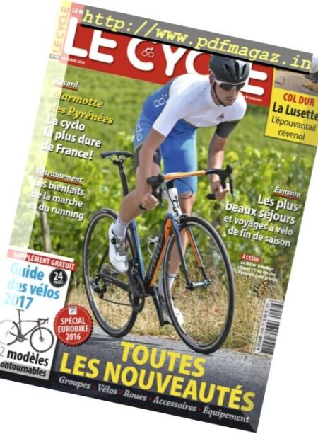 Le Cycle – Octobre 2016 Cover