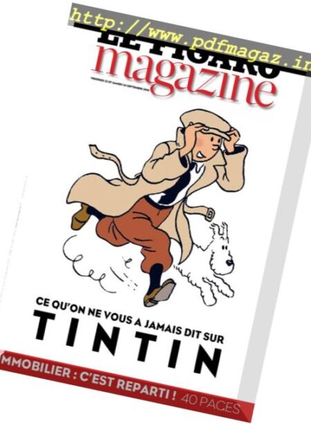 Le Figaro Magazine – 23 Septembre 2016 Cover