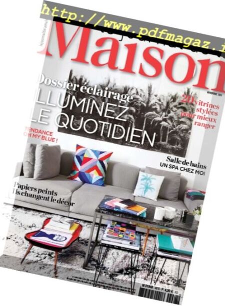 Le Journal de la Maison – Novembre 2016 Cover