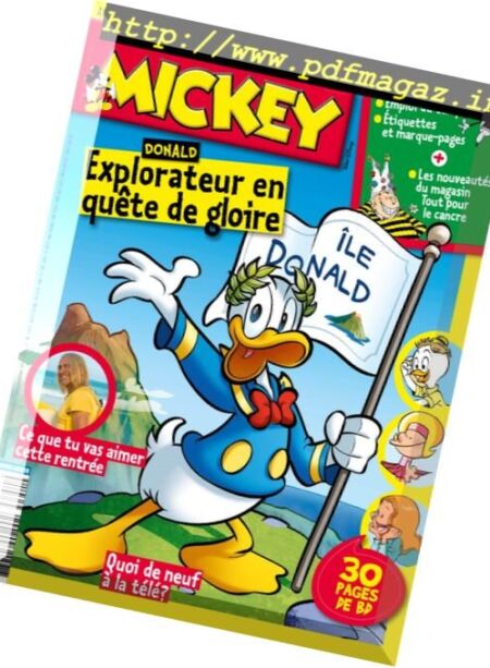 Le Journal de Mickey – 7 Septembre 2016 Cover