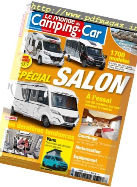 Le monde du camping-car – Octobre 2016 Cover